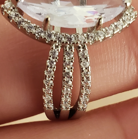 NEW S925 SLIVER PLATED RING - Picture 2 of 4